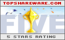 Rated 5 of 5 stars at TopShareware.com